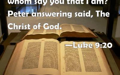 Question Jesus Asked [8]: “But Who do you say that I am?”
