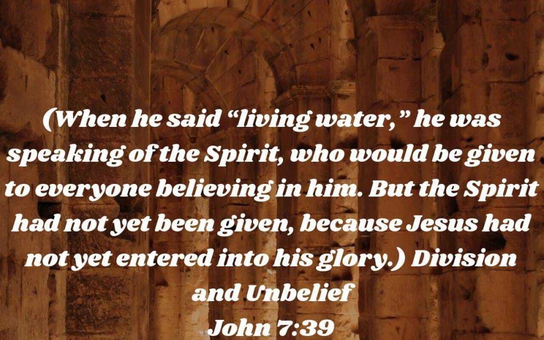 From Thirst to Overflow: Living the Spirit-Filled Life
