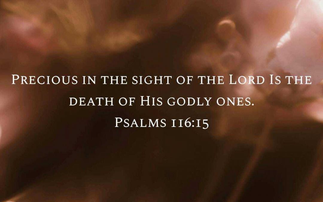 The death of Moses was Precious to God