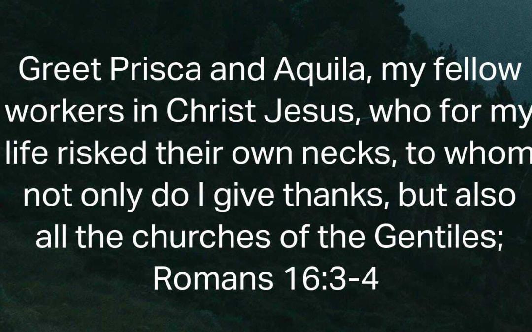 Extraordinary Women Of God [4] : Priscilla disciple maker