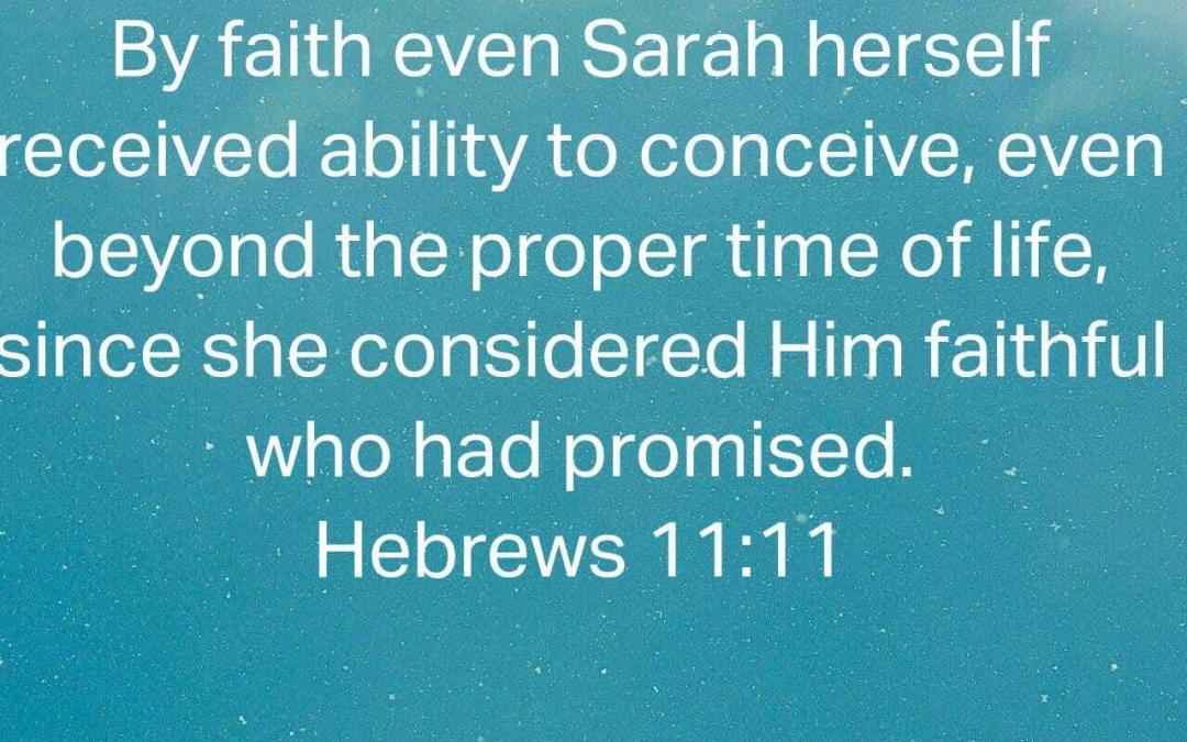 Extraordinary Women Of God[11]: Sarah Faith and Hoped
