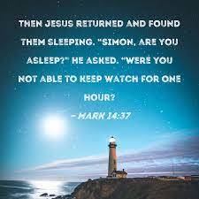 Question Jesus Asked[7]: Could you not watch one hour?”