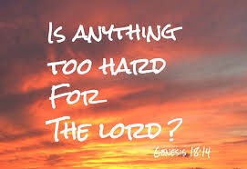 Question the Lord Asked [3]: Is anything too difficult for the LORD?