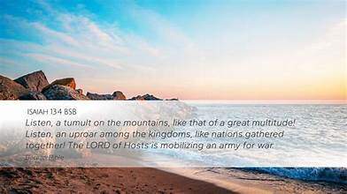 Question Answer Series [48] : Do we know the Lord is mustering an army?